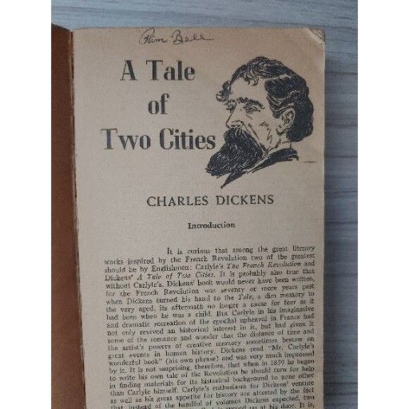 A Tale of Two Cities by Charles Dickens 1963 Vintage - Picture 4 of 6
